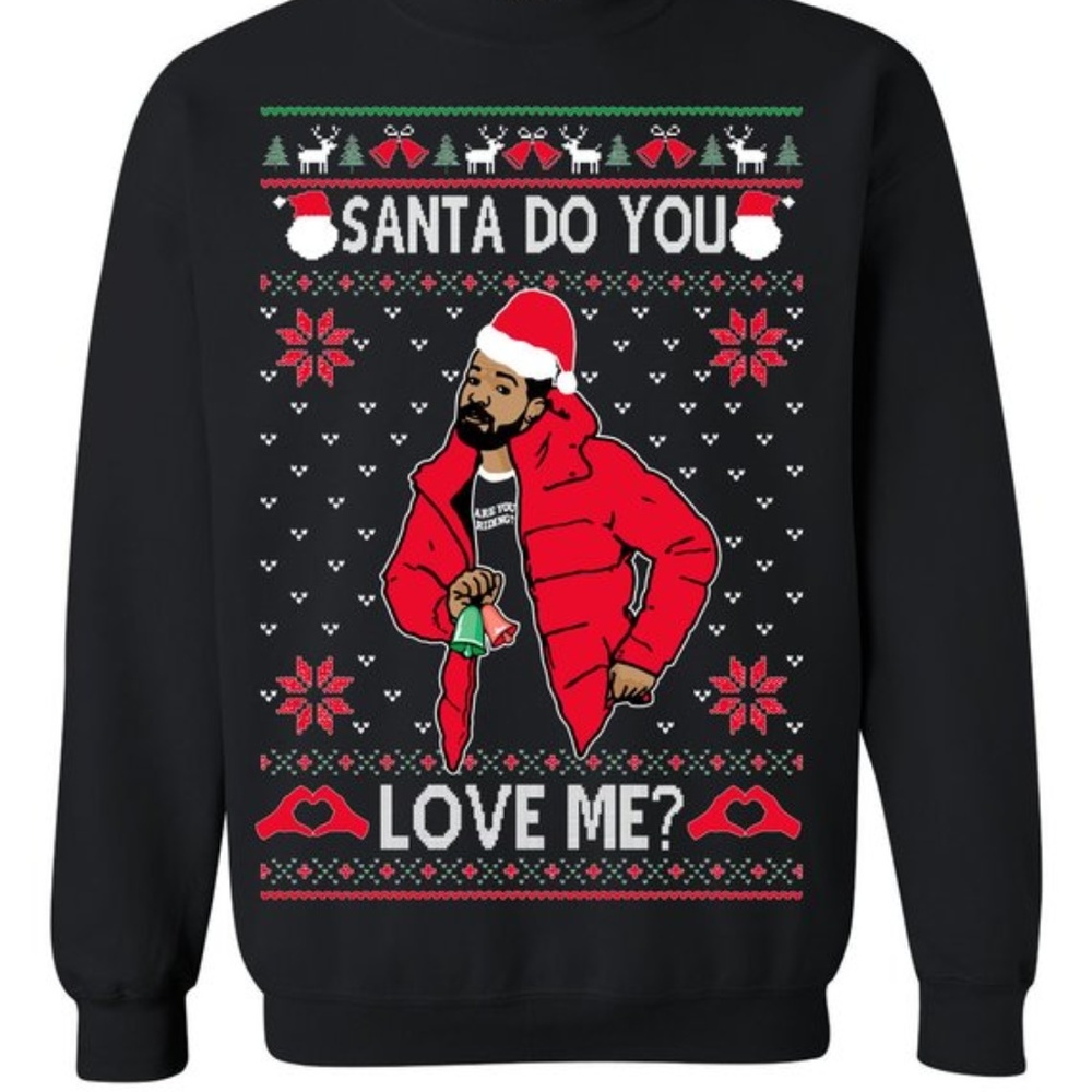 Santa do you love me, Kiki do you love me sweater